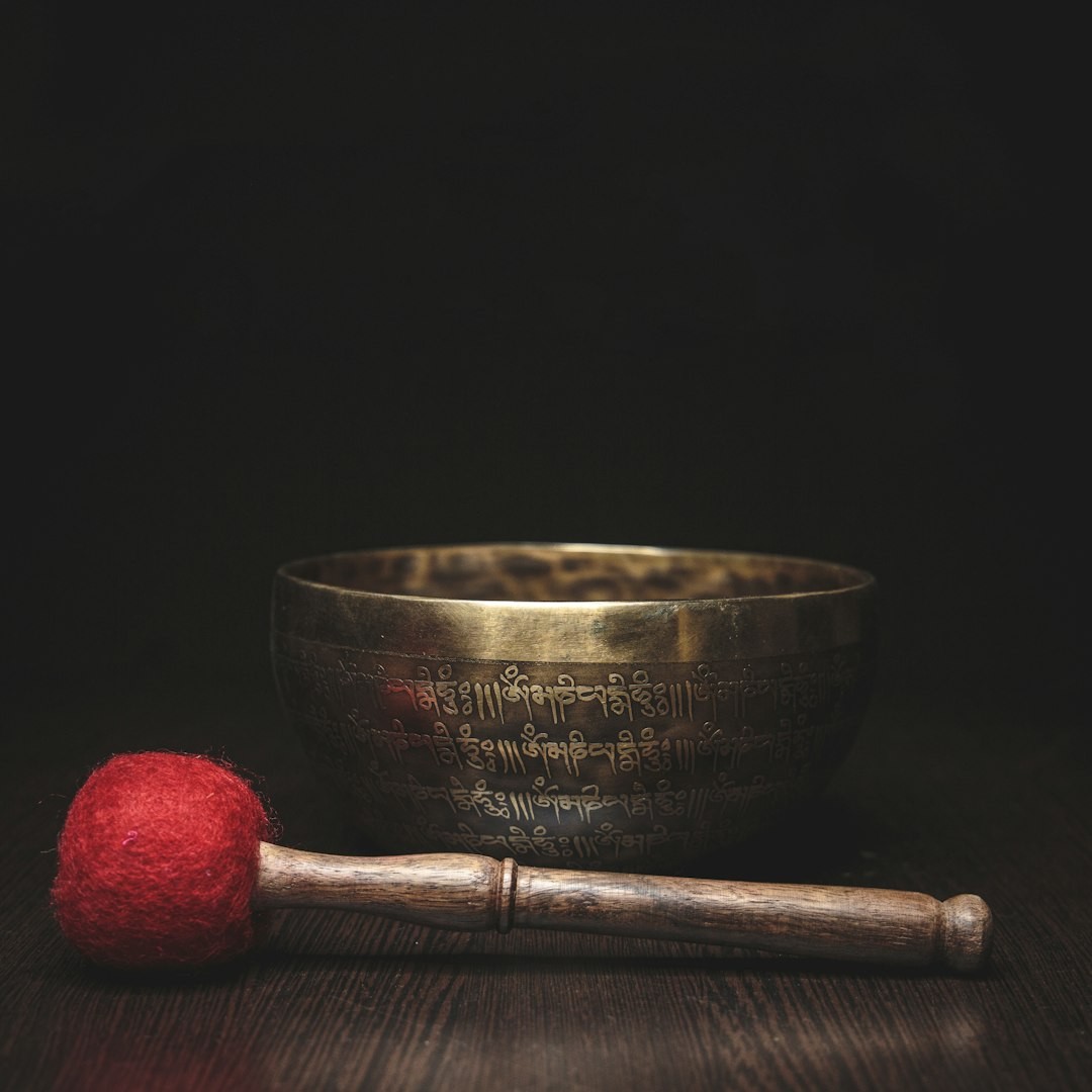 a tibatan singing bowl ready for asound healing